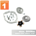 Adapter kit Volvo "White" engine - BMW ZF GS5-39DZ Gearbox