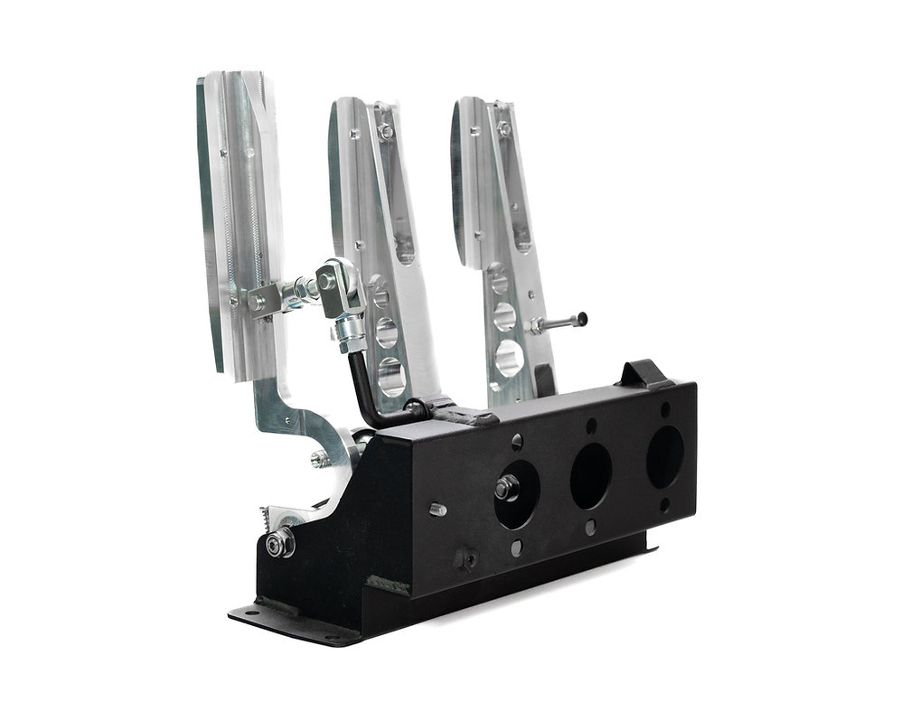 OBP Floor mounted pedal box 3 pedals 3x master cylinders V2