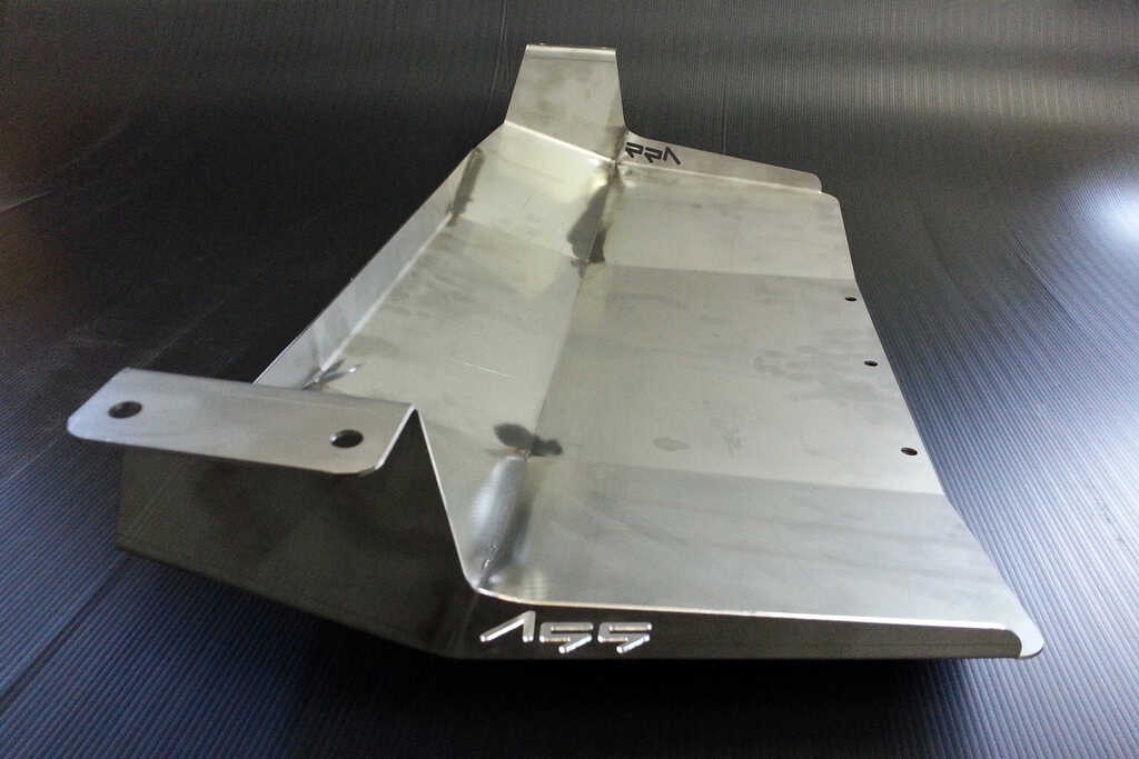 Skid plate, stainless steel Volvo 740 / 940