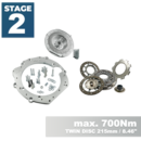 PMC STAGE 2 Audi ABZ - BMW M57N HGD JGA - 228mm / 8.98"