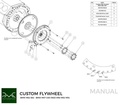 PMC Adapter Kit BMW M62 S62 - BMW M50 S50 M52 S52 M54 - 240mm / 9.45"