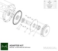 PMC Adapter kit BMW M62 - BMW N57N N57 ZF 8HP70