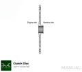 PMC RACE STAGE 1 BMW M70 - BMW M57N HGU HGK - 240mm / 9.45"