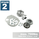 PMC STAGE 2 BMW M50 M52 M54 S50 S52 S54 - BMW M57N HGD JGA - 215mm / 8.46"