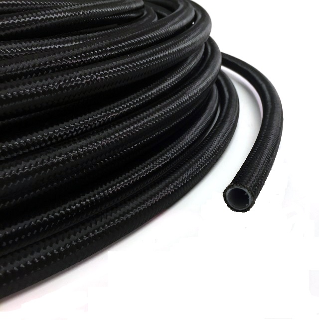 AN10 nylon braided PTFE hose
