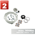 PMC RACE STAGE 2 GM Chevrolet LSX - BMW M57N HGU HGK / N54 - 184mm / 7.25" (P)