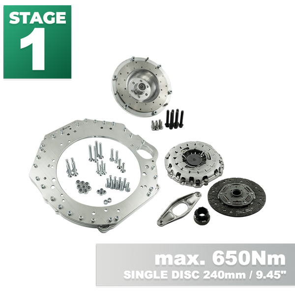PMC STAGE 1 GM Chevrolet LS - BMW M57N HGD JGA - 240mm / 9.45"