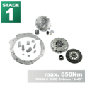 PMC STAGE 1 Mercedes-Benz M112 M113 - BMW M57 / E46 S54 M3 - 240mm / 9.45"