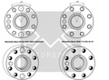 PMC RACE STAGE 1 Mercedes-Benz M113 - BMW M57 / E46 S54 M3 - 240mm / 9.45"