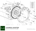 PMC Adapter Kit Volvo T - BMW M57N HGU HGK / N54 - 240mm / 9.45"