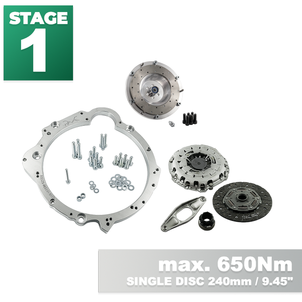 PMC STAGE 1 Nissan RB - BMW M57N HGD JGA - 240mm / 9.45"