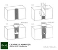 PMC Adapter Kit Toyota UZ - Toyota Altezza / Lexus IS200 J160 Aisin AZ6 (first gen.)