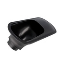 Inlet 63+76mm Black