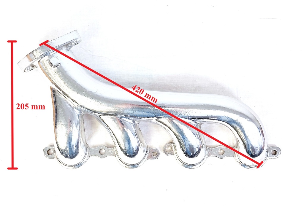 Headers LS Cast, Coated (Rear)
