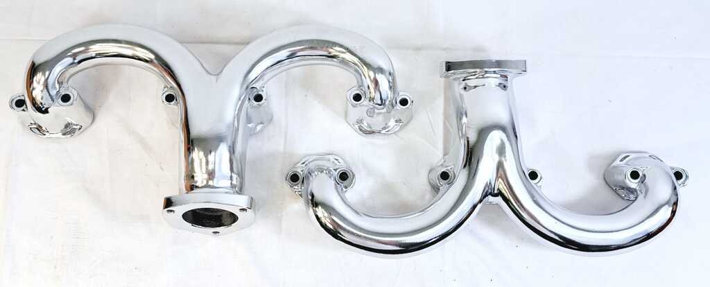 Headers Small Block Chevy (SBC) Chrome Rams horn