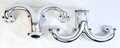 Headers Small Block Chevy (SBC) Coated ''Rams Horn''