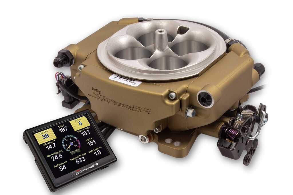 Holley Sniper EFI XFlow 1375 Classic Gold