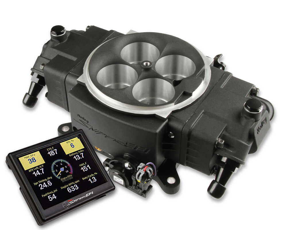 Holley Super Sniper Stealth 1250 Black