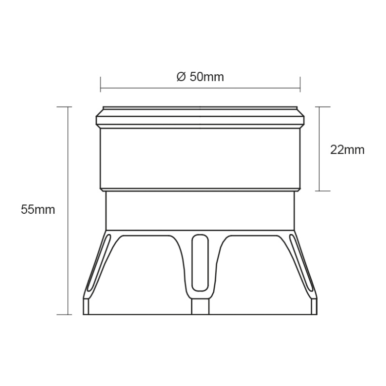 Remote Mount Fill Neck for the CFC Unit