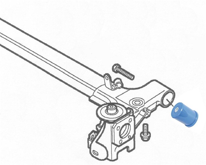 Saab 9-3 98-03 & 900 94-98 Rear axle bushings polyuretan
