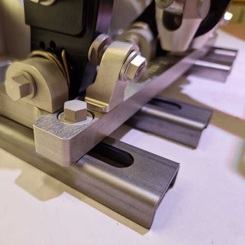 Pedalställ Rail system Ver2