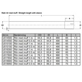 Exhaust tube 1000 mm 3 inch Stainless (76mm)