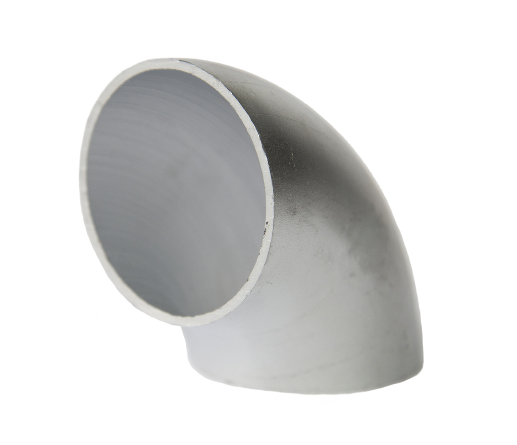 Aluminum tube 90 degrees 40x3mm