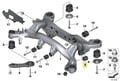 IRP Rear Subframe Aluminium Bushings BMW E8x, E9x, F87 M2, F80 M3, F82 M4