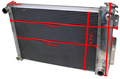 Radiator Camaro, Firebird BB 67-69