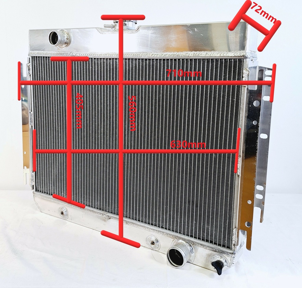 Radiator Chevrolet Impala, Bel Air 63-68