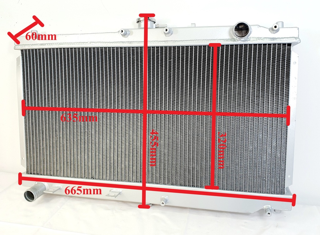 Radiator Mazda Miata 99-05 Manual
