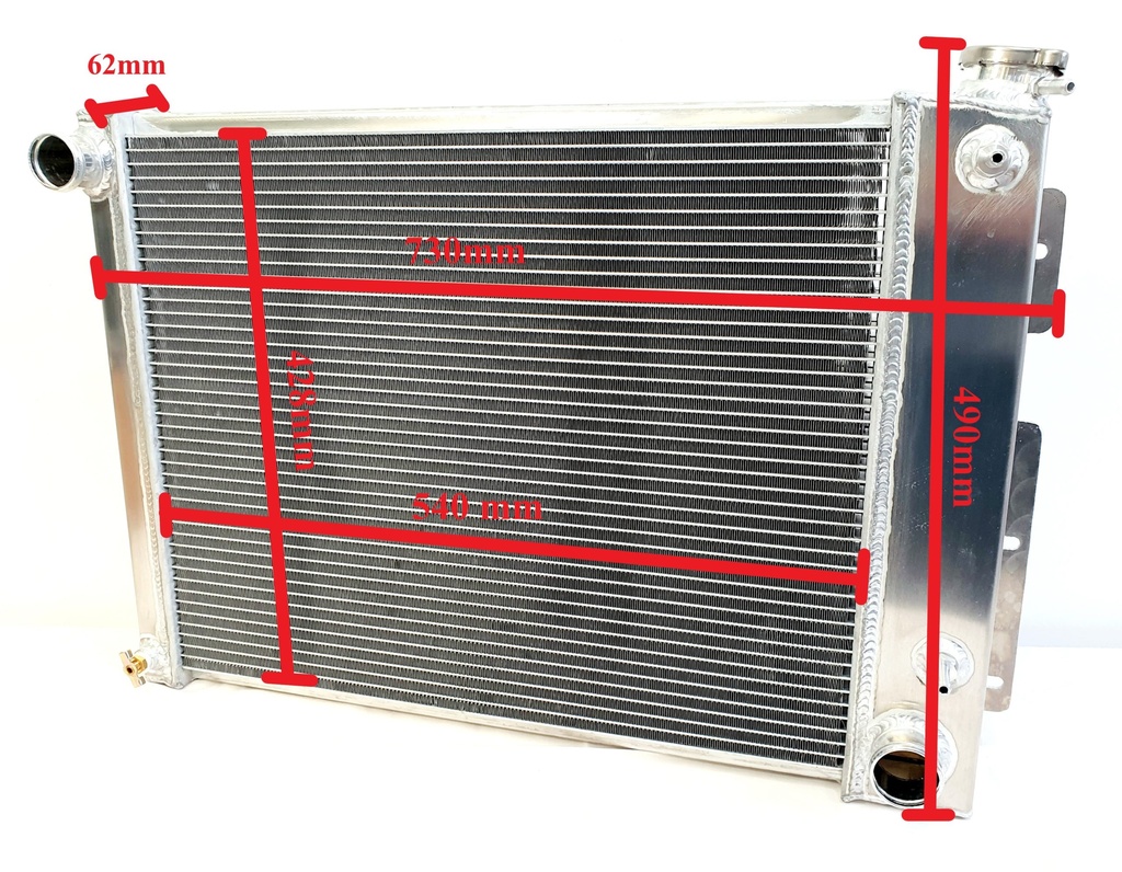 Radiator Chevrolet Camaro, Pontiac Firebird 67-69