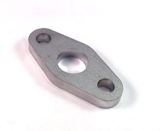 Weld oil return turbo flange CC 51mm Steel