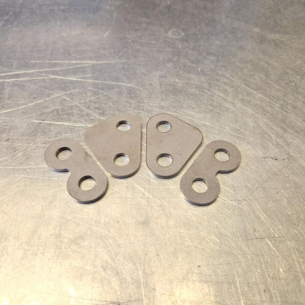 Rear floor strength plate BMW E46