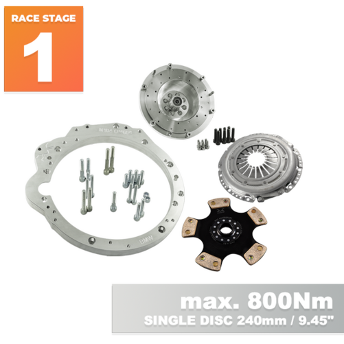Adapter kit Mercedes OM605 OM606 - BMW M57N2 ZF