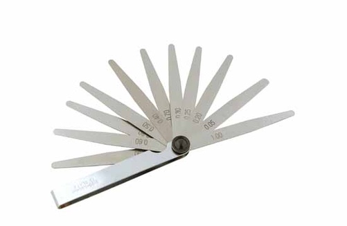Feeler gauge 0.05-1.00