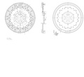 Tenaci Modular Flywheel – Mercedes 240MM