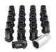 Wheel Nut Aluminum Black M12x1,25 (39mm)