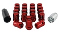 Wheel Nut Kit Steel Red M12x1.5 (32mm)