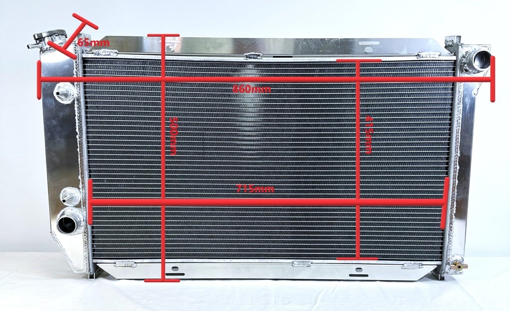 Water cooler CC390 Ford 72-79