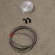Oil in Kit Turbo 2 x 90 Degrees AN4 + Alu Heat Shield
