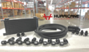 Oil cooler kit with thermostat AN8 and 16 lines