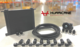 Oil cooler kit and oil filter replacement with thermostat AN8 and 30 lines