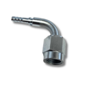Press fitting female 3/8-24 90 degrees concave (swivel)