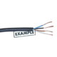 Sensor cable 2 core AWG 20