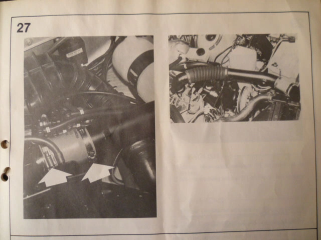 Volvo 240 Turbo B21FT Pressure Hoses Black