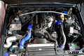 Volvo 700/900 Turbo (without AC) Pressure hoses Blue