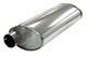 Muffler Turbo 76 universal stainless steel