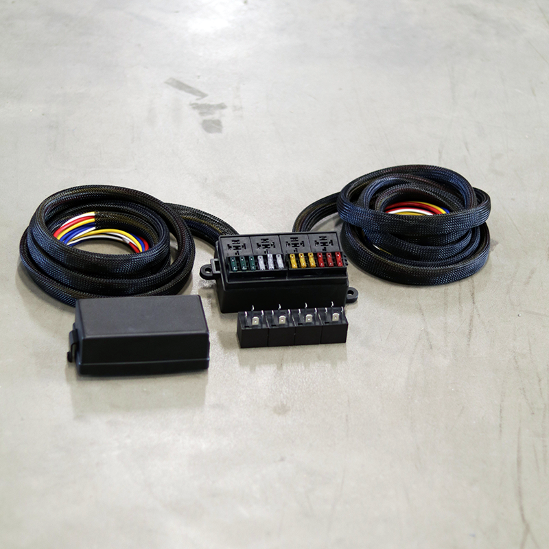 Hurricane Relay and fuse box RB4-W (Floor mounting)