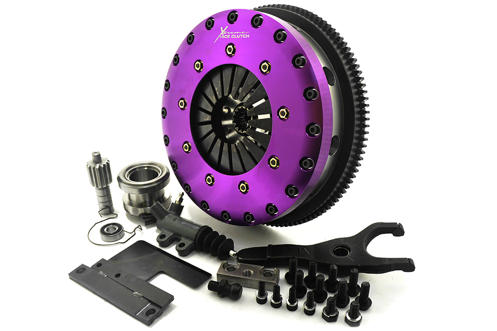 TOYOTA SUPRA 3.0 i Bi-Turbo (JZA80_) - 230mm Organic Twin Plate Clutch Kit Incl Flywheel 1200Nm